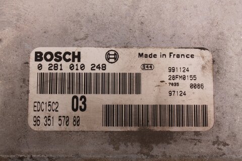 Riadiaca jednotka motora 9635157080