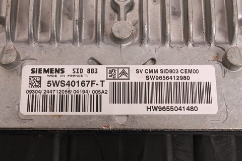 Riadiaca jednotka motora HW9655041480