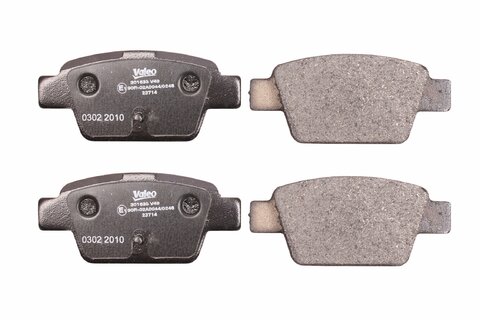 Brzdové doštičky zadné