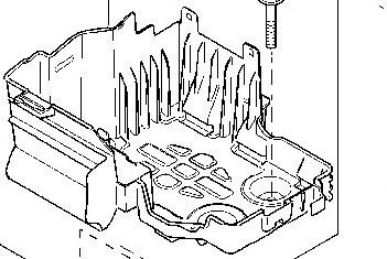 Držiak batérie - 8200208056