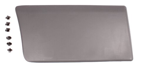 Pravá plastová spodná lišta zadné bočné - čierna - dlhá karosérie - Long