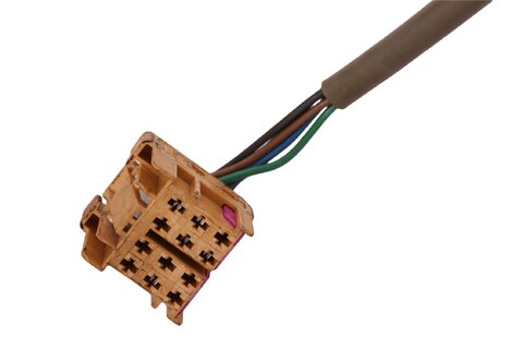 Zrkadlo el. ovládané lakovacej pravej štvorcový konektor