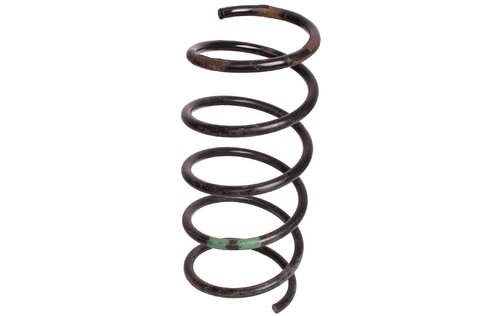 Pružina predná ľavá aj pravá L = P (stredne zelená, stredne zelená)