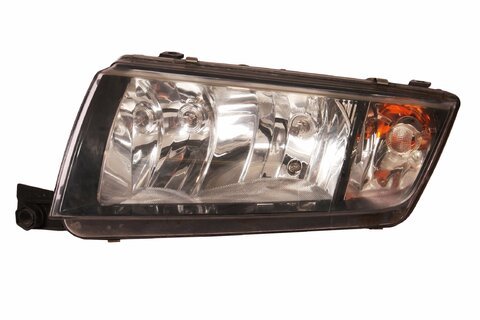 Svetlo predné ľavé čierne 246365