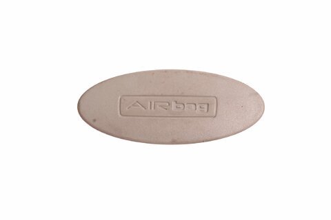 Záslepka s nápisom airbag
