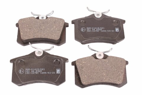 Zadné brzdové doštičky