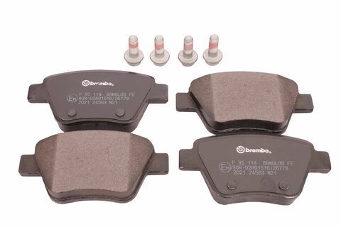 Zadné brzdové doštičky brembo