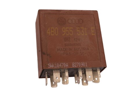 Relé stieračov a ostrekovačov 4B0955531 C/B/E 3BD955531A