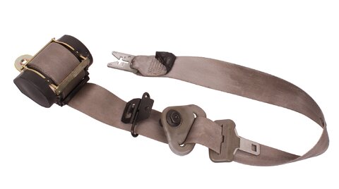 Pravý predný navíjač pásu - tmavo béžová