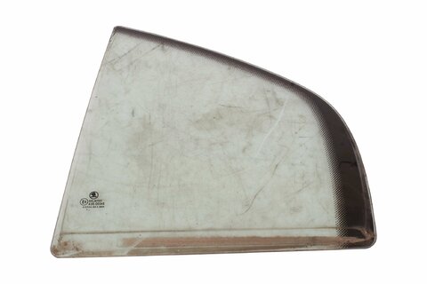 Sklo pevné zadných ľavých dverí zelené 3U5845209D