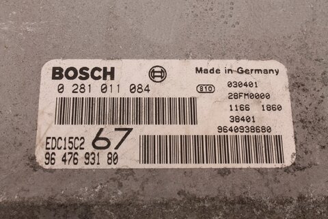 Riadiaca jednotka motora 9647693180