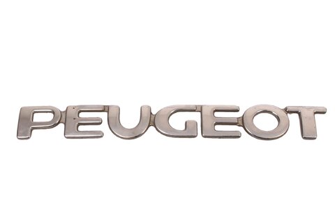 Nápis PEUGEOT