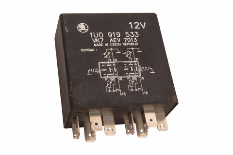 Relé vyhrievanie sedadiel (č.455) 1U0919533