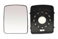 Sklo zrkadla s plastovým držiakom P/L 32.54.215