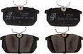 Brzdové doštičky zadné