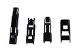 Plochý stierač s adaptérmi MULTI CLIP 600 mm