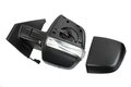 Zrkadlo ľavé mechanické čierne s blikačom (dve sklá)