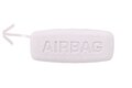 Ozdobná krytka airbag (sivá) 1Z0853437Y20