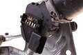 Motorček predného stierača obdĺžnikový konektor (4-piny) 7701206549