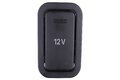 Zásuvka 12V batožinového priestoru čierna 4D4925071A6PS