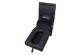 Lakťová opierka zadná s držiakom nápojov kožená (čierna/čierna) combi 5F9885081HFTC