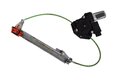 Sťahovací mechanizmus dverí s motorom 6 pin zadný pravý 51899292
