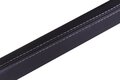 Vrchná lišta stredového tunela - ľavá, čierna koža + sv. šedá niť, -2019 (Titanium Plus) DS73-F061A17-CL