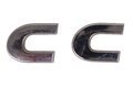 Nápis CC chróm 3C8853687D