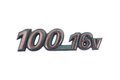 Nápis 100 16V