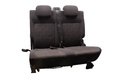 Sedačka zadná dvojsedák komplet šedo-čierna (SEDTS-658 / E)