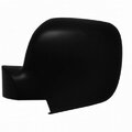 Ľavý plastový kryt zrkadlá - čierny -13