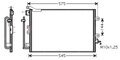 Chladič klimatizácie sa sušičom pre benz. motory