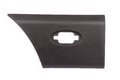 Ľavá bočná lišta zadného previsu - krátky previs - dlhý rázvor - pre pozičné svetla - čierna