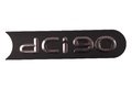 Nápis pravej prednej lišty dverí - dCi 90 - čierny