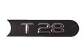 Nápis pravej prednej lišty dverí - T 28 - čierny