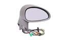 Zrkadlo elektricky ovládané pravé konvexné vyhrievané s čidlom elektricky sklopné a smerovými / výstražnými svetlami (lakovacej)