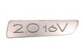 Nápis pravej prednej lišty dverí - 2.0 16V - strieborný