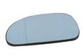Ľavej sklo spätného zrkadla s plastovým držiakom (vyhrievané)