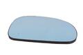 Pravé sklo spätného zrkadla s plastovým držiakom (vyhrievané)