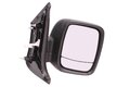 Pravé spätné zrkadlo elektricky ovládané vyhrievané - čierne - FAST